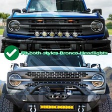 2x LED Projector Headlights