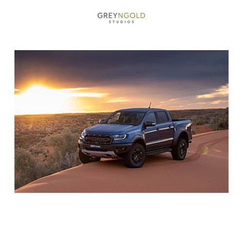 Blue ford ranger - blue, pickup