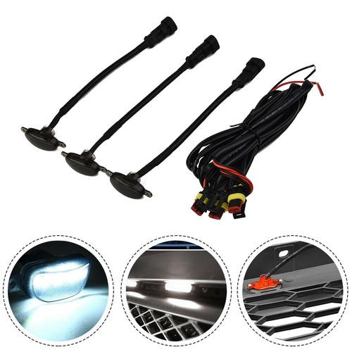 Set 3pcs grille led white - 3pcs,